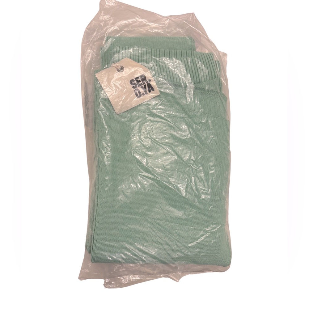 SER.O.YA LUX PANT IN GREEN - Picture 7 of 8